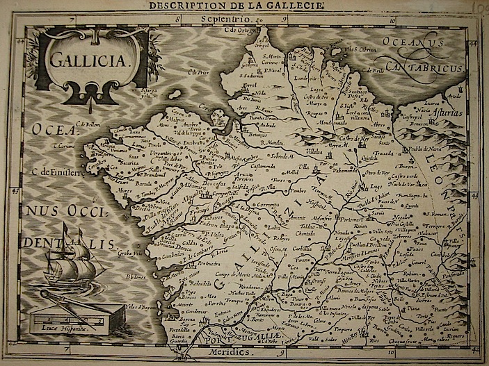 Mercator Gerard - Hondius Jodocus Gallicia 1630 Amsterdam
